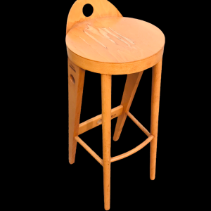 Tabouret en bois Baumann
