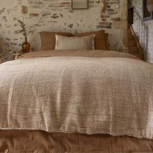 Bout de Lit ANTON 90×220 cm – Coton Texturé