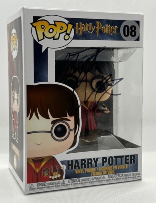 Rare ! Harry Potter – Daniel Radcliffe – Funko Pop signée – Image 7
