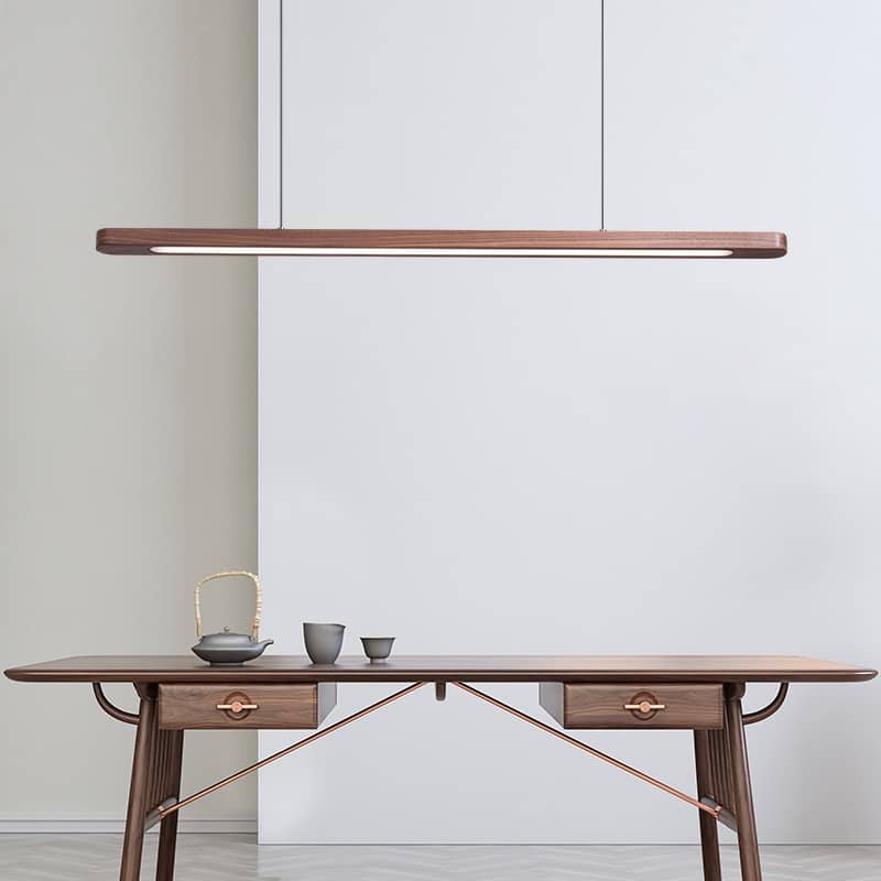 Lustre en bois moderne – Image 4