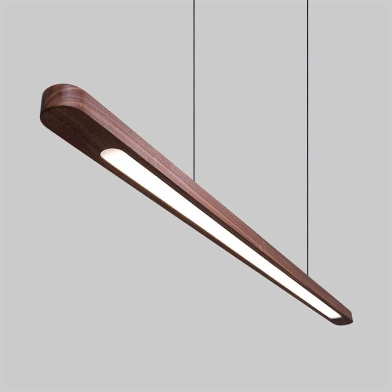 Lustre en bois moderne – Image 3