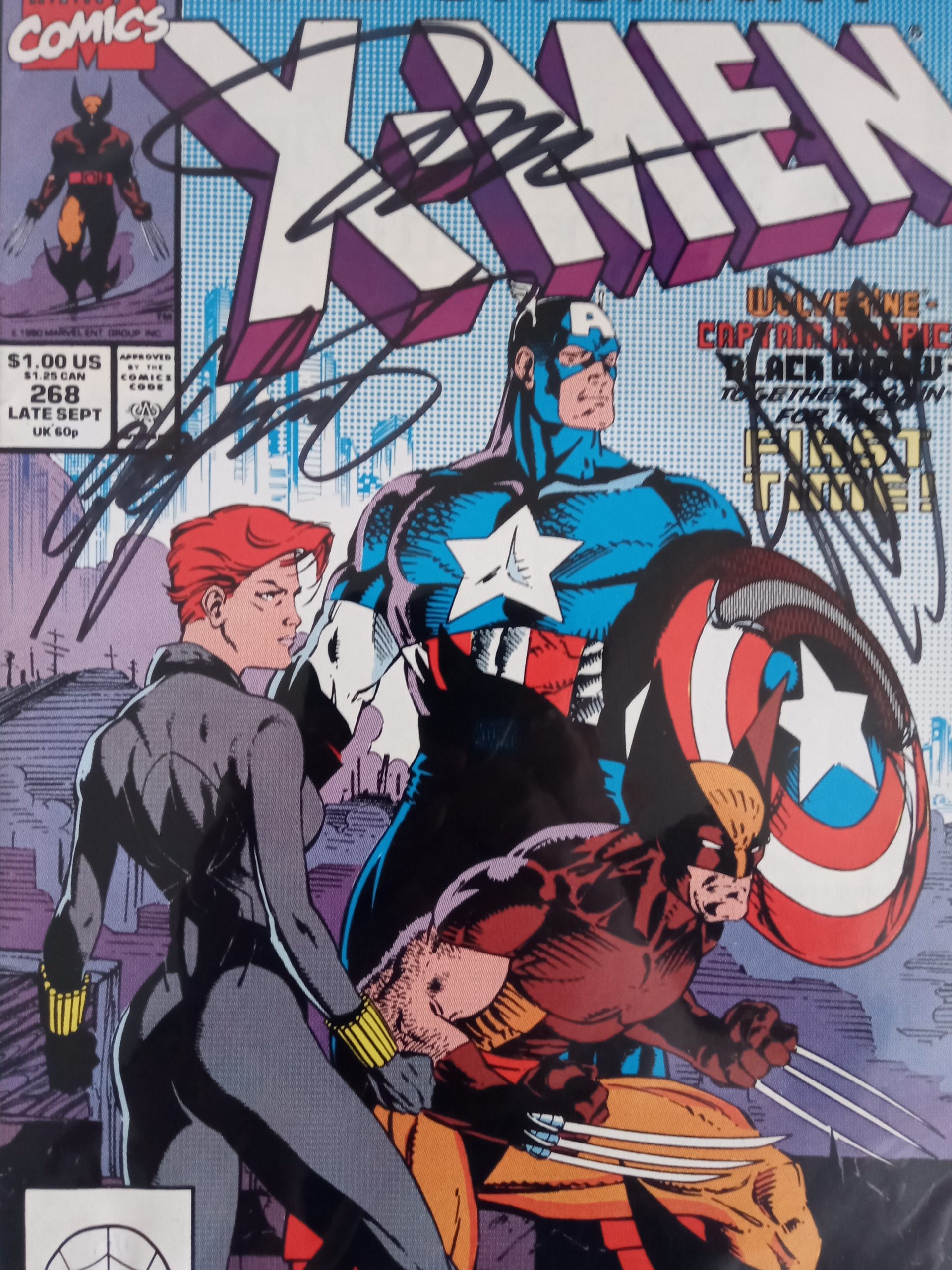 Marvel – Uncanny X-Men Vol 1 #268 signé par Stan Lee – Image 3