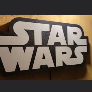 Enseigne lumineuse – Lightbox Star Wars