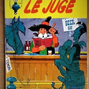 Lucky Luke T13 – Le Juge – édition originale – 1959 rare