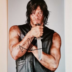 The Walking Dead – Daryl Dixon – Photo signée par Norman Reedus