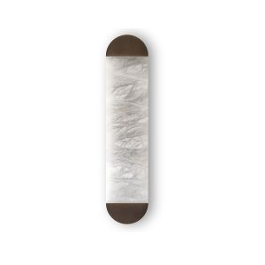 Applique Ghost – Bronze patiné & Albâtre