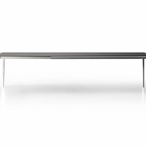 Table Long Island extensible – 205/92 cm – Aluminium & Thermotraité