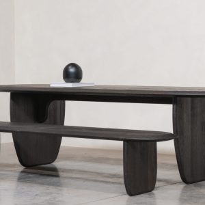 Table Pendragon – Chêne fumé brossé