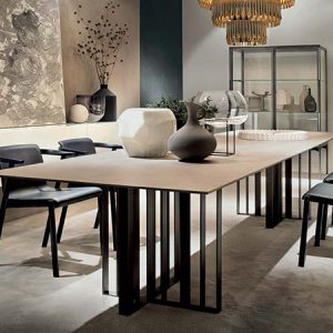 Table Shade – 300/105 – Argile et bronze