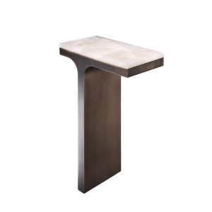 Applique Virga – Bronze patiné & Albâtre