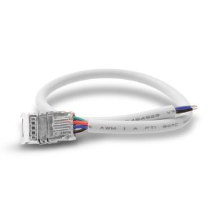 CONNECTEUR JONCTION BANDEAUX LED CCT 12V / 24V 10MM POUR IP20 BANDEAU À CÂBLE
